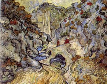 Vincent Van Gogh : A Path through the Ravine